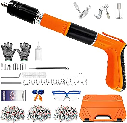 Concrete Nail Gun Kit with 50pcs Nails