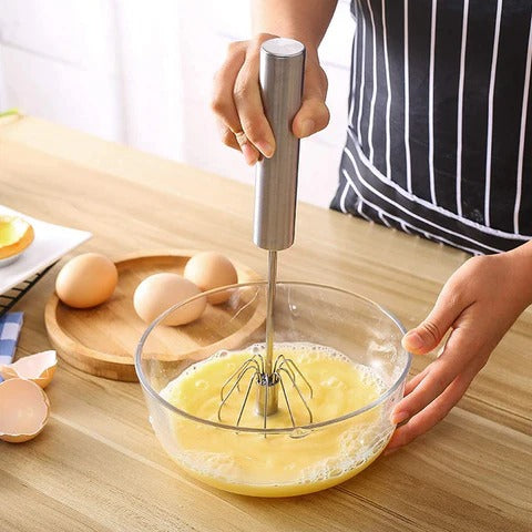 Semi Automatic Hand Whisker Beater – Egg & Coffee Stirrer