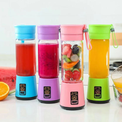USB Rechargeable Portable Electric Juicer Blender Mixer